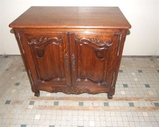 French Louis XV provencal 2 Door Server