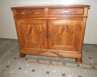 Cherry Louis XV French Country Confiturier / Jelly Cupboard