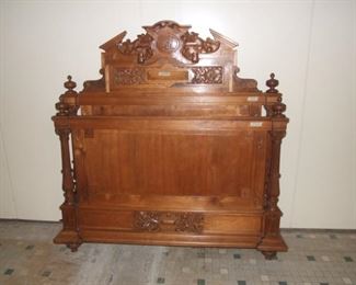 French Louis XVI Walnut Bed