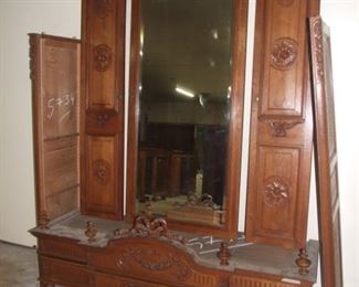 Breton 3 Door Wardrobe Part of Suite