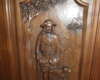 Close Up of Carvings 