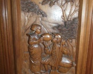 Close Up of Carvings