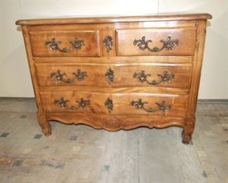 Louis XV Cherry Chest of Drawers