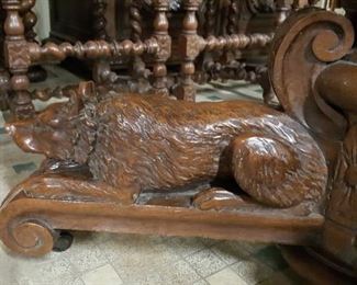 Close Up of Table Legs