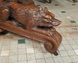 Close Up of Table Legs