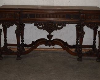 Grand Rapids Carved French Sideboard