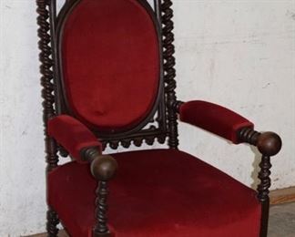 Gothic Thrown Chair 