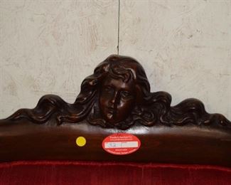 Close Up of Lady Face 