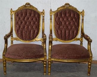 2 Arm Chairs 