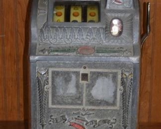 Mills 1910 .05 Cent Slot Machine Spirt of 76