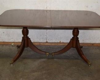 English Mahogany Dining Table