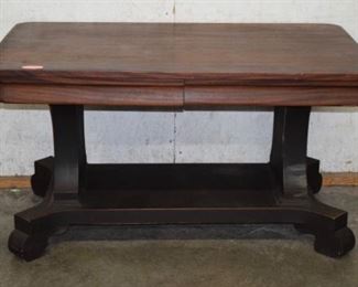 Empire Mahogany Library Table