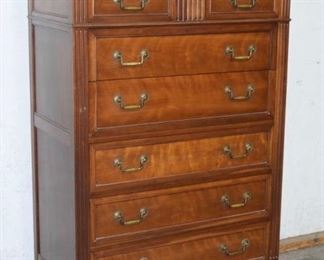 Mahogany Modern Tall Chest