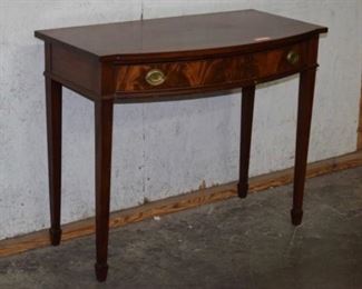 Flamed Mahogany Server