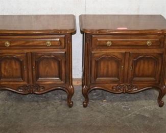 Pair of French Nightstands
