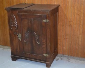 Unusual Oak Icebox