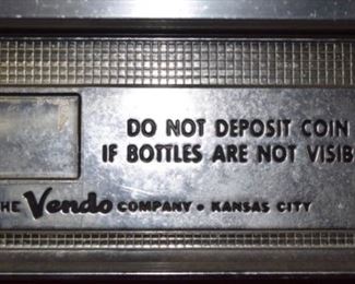 Vendo Modle M475 Coke Machine Paste & Refresh