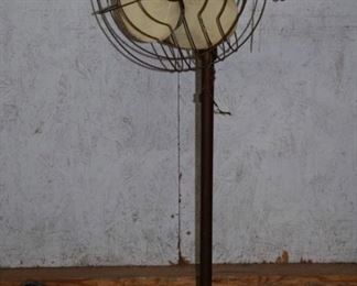 1930 General Electric Floor Fan on Stand
