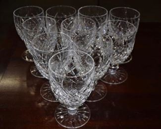 Cut Glass Glasses
