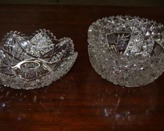 Cut Glass Bowls