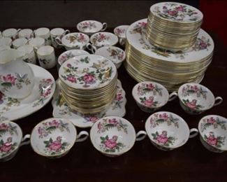 Large Set of Porcelain Dinner Service