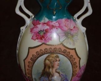 Porcelain Portrait Vase