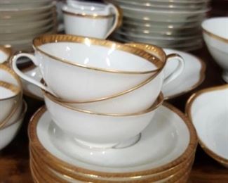 Large Set of Porcelain Dinner Service