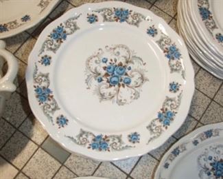 Large Set of Porcelain Dinner Service