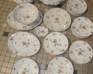 Large Porcelain Dinnerware Set