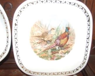 8 Piece Game Plates Limoges