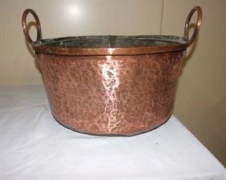 Hammered Copper Basin