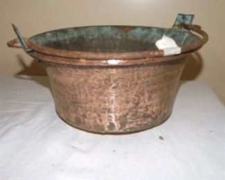 Hammered Copper Basin
