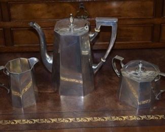 Tiffany & Co. Sterling 3 Piece Tea Set