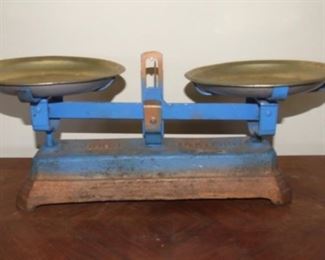 Blue Iron & Brass Scales