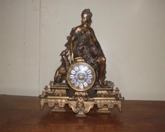 Louis XV Bronze Clock