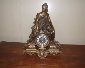 Louis XV Bronze Clock