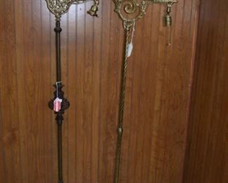 2 Ornate Bridge Lamps