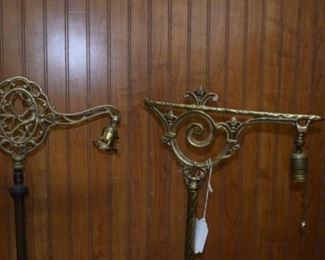 2 Ornate Bridge Lamps