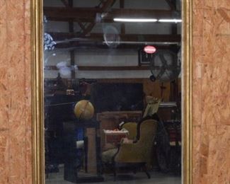 Large Gold Gilt Louis XV Mirror