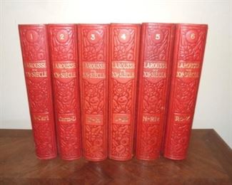 Red Leather Bound Books