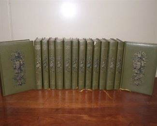 Green Leather Bound Books