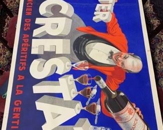 Robys 35 Bitter Secrestat Le Plus Anclen Des Aperitifs A La Gentiane 78 1/2" x 50 3/8"