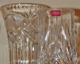 Cristal D’Arques pieces and other lovely cut glass!