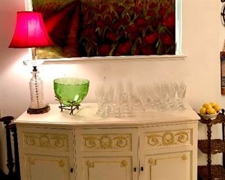 Featured item. Gorgeous Henredon French Country Buffet in great condition. Interior drawers and shelves.