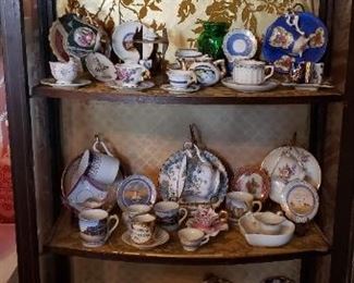 demitasse sets, tea cups and saucers