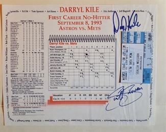 Houston Astros autographed memorabilia
