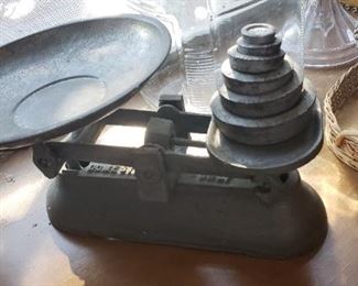 antique general store scale