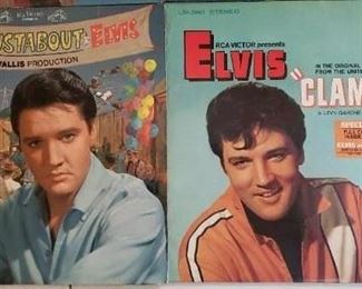 LPs, 45s, records