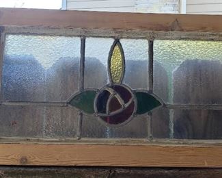 stained glass window panel