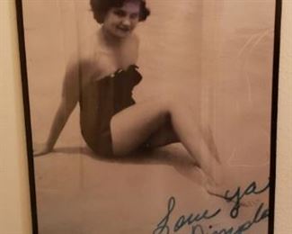 A picture of the gorgeous bombshell estate owner in the 1950s.....